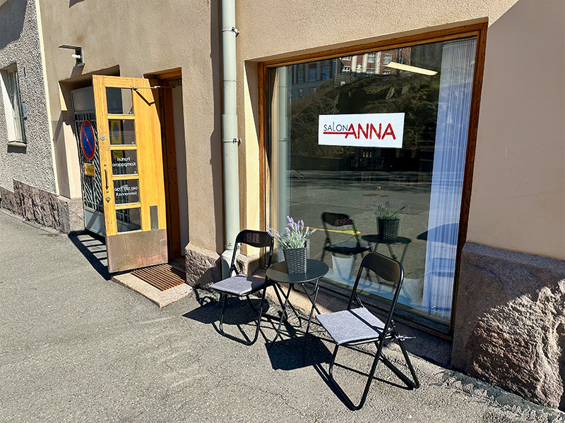 Kuva liikkeestä ulkoa